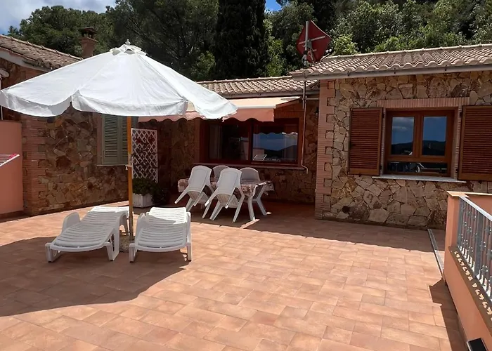 Zuccale Ii Tranquillita E Panorama Vicino Al Mare Capoliveri (Isola d'Elba)